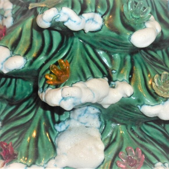 BSM Hand Made Ceramic CHRISTMAS TREE Vintage Christmas Tree Vintage Birds - Picture 10 of 10